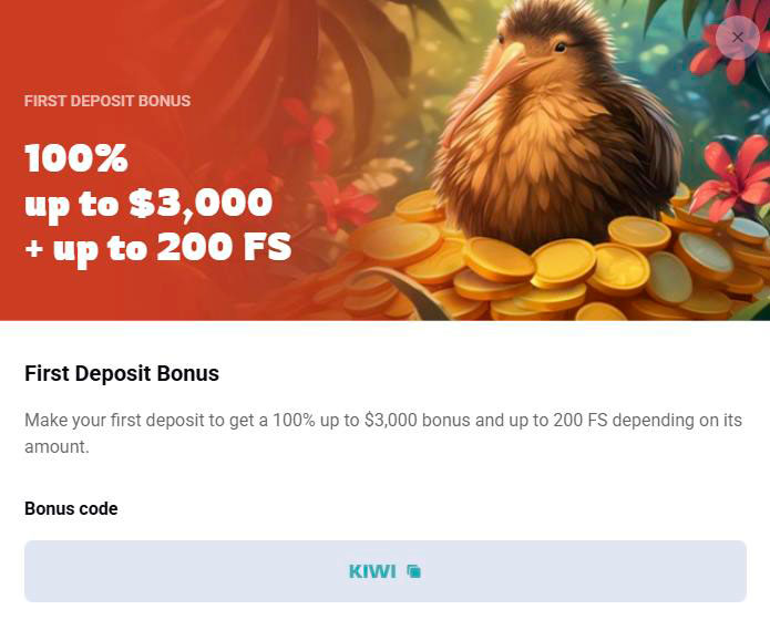 first deposit bonus korucasino