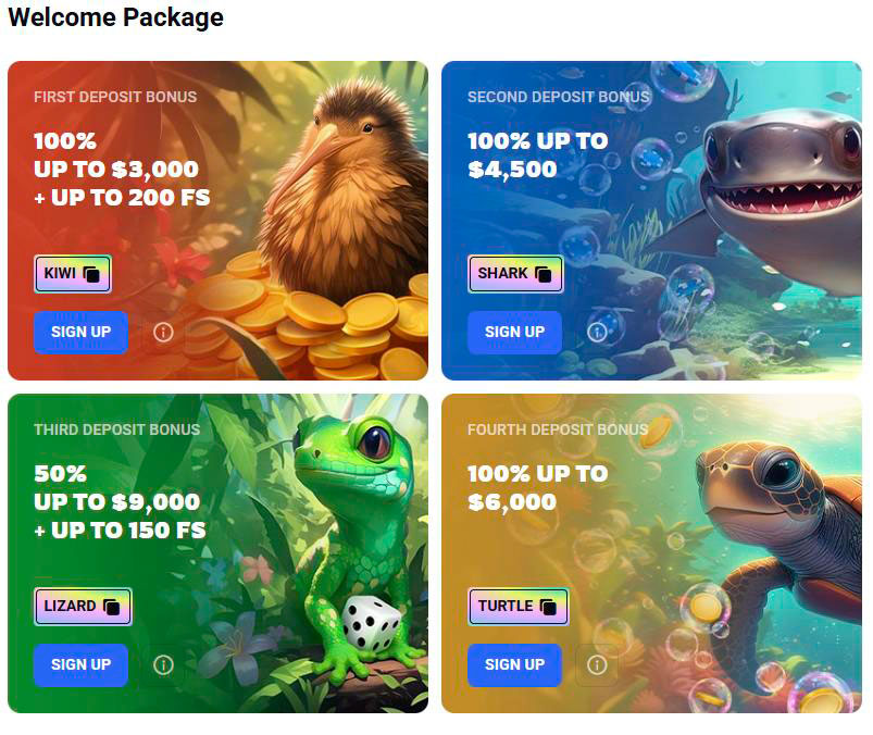 welcome bonuses korucasino